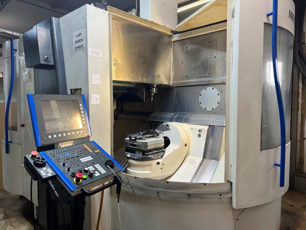 Metalworking with a CNC machining center